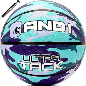 AND1 Ultra Grip Basketball Size 7 - Official Regulation Ball for Indoor & Outdoor Play