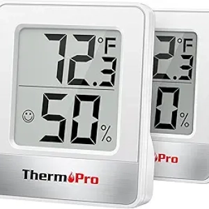 ThermoPro TP49 Digital Hygrometer Thermometer - Accurate Indoor Humidity & Temperature Monitor
