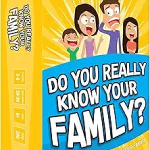 Family Game Night Card Game - Fun Questions & Challenges for All Ages