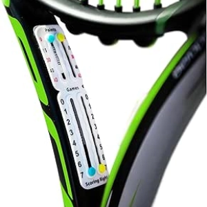 Portable Tennis Racket Score Keeper - ITF Conforming Lightweight Scorecard
