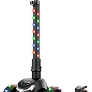 Jetson 3-Wheel Light-Up Kick Scooter for Kids Ages 3+ | LED Lights & Adjustable Handlebars