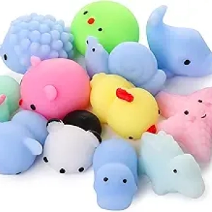 Mr. Pen Squishy Toys 12 Pack - Stress Relief Squishies for Kids