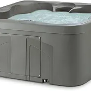 LifeSmart 4-Person Hot Tub with 13 Jets & LED Lighting | Portable Spa