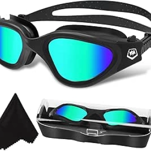 WIN.MAX Polarized Swimming Goggles - Anti Fog UV Protection No Leak