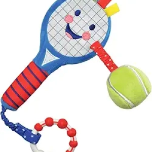 Soft Plush Baby Tennis Racket | Award-Winning Sensory Toy for Infants 3M+