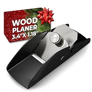 Compact Hand Planer for Wood | Stainless Steel Woodworking Tool with Sharp Blade & Ergonomic Design