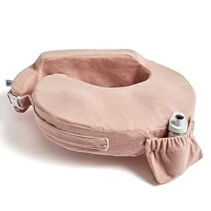 My Brest Friend Deluxe Nursing Pillow - Ergonomic Breastfeeding Support with Slipcover