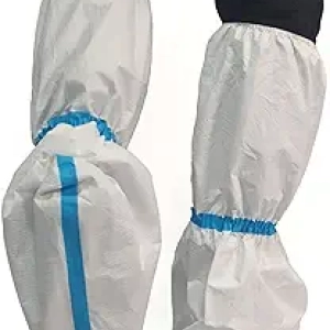 ZMDREAM Disposable Hazmat Boot Covers 6 Pairs - Waterproof Knee High Booties