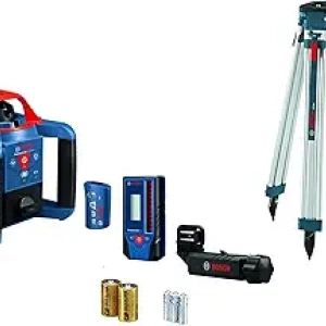 Bosch Self-Leveling Rotary Laser Kit (Renewed) - Professional Grade