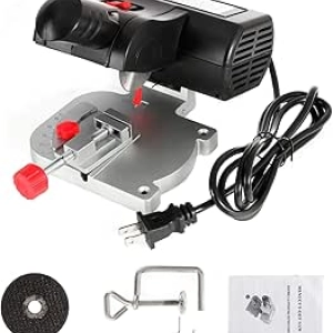 BEAMNOVA Mini Miter Saw - Compact 90W Benchtop Cut-Off Saw for Precision Cutting