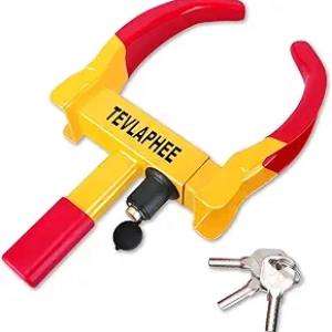 Universal Wheel Lock Heavy Duty Anti-Theft Security - Fits 7-11 inch Wheels