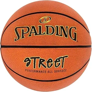 Spalding Outdoor Rubber Basketball Size 7 - Official 29.5" Performance Ball
