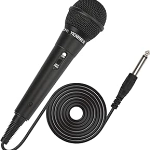 Professional Wired Karaoke Microphone - Dynamic Handheld Mic with 2.5m Cable