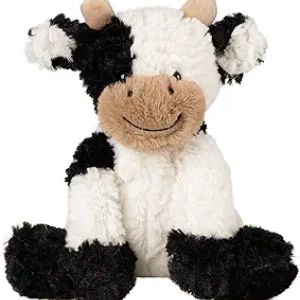 Hopearl 9'' Soft Plush Cow Toy - Adorable Stuffed Animal for Kids & Toddlers