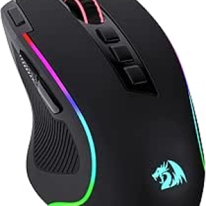 Redragon M612 Predator RGB Gaming Mouse - 8000 DPI Wired Optical with 11 Programmable Buttons