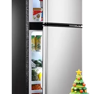 3.5 Cu.Ft Compact Mini Fridge with Freezer & 2 Door - Energy Efficient