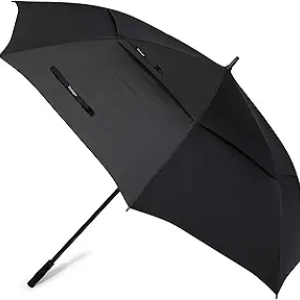 72 Inch Windproof Golf Umbrella - Auto Open Double Canopy Large Umbrella for Men & Family