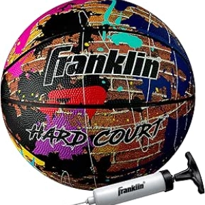 Franklin Official Size Hard Court Basketball - Indoor/Outdoor Play