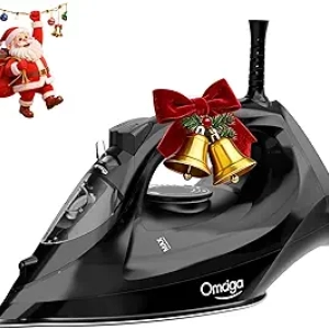 1500W Steam Iron with Rapid Heating & Ceramic Soleplate | Professional Clothes Iron