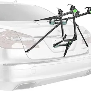 Allen Sports Deluxe 2-Bike Trunk Mount Rack - ZN102 Black