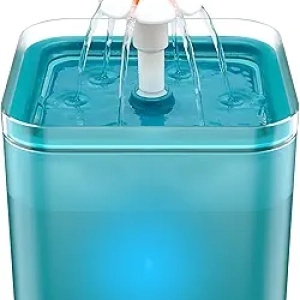 Automatic Cat Water Fountain with Quad Filter - 2L Smart Pet Waterer Bowl