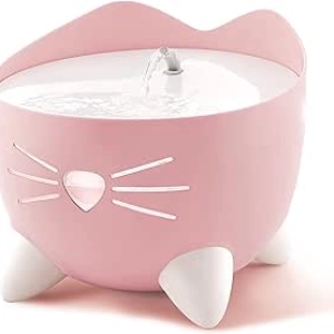 Catit PIXI Pink Cat Water Fountain with Multiple Drinking Modes