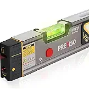 PREXISO 2-in-1 Laser Level 12" Spirit Level - 100Ft Alignment & 30Ft Line for Construction