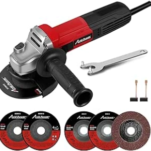 AVID POWER 7.5-Amp 4.5" Angle Grinder - 12000RPM Electric Grinding & Cutting Tool