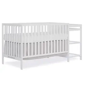 Dream On Me Synergy 3-in-1 Convertible Full-Size Crib & Changing Table | GreenGuard Gold Certified
