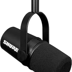 Shure MV7X XLR Dynamic Microphone | Professional Podcast & Vocal Recording Mic