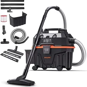 WECLEAN 4 Gallon 5.5 Peak HP Wet Dry Vacuum Cleaner - Commercial Shop Vac with Blower