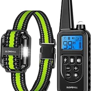 Dog Training Collar with 7 Modes & 4200Ft Remote - Waterproof Electric Shock Collar