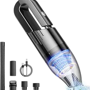 Cordless Handheld Car Vacuum Cleaner - 120W Portable Dust Buster with HEPA Filter