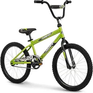 Huffy Upshot 20 Inch Boys' Bike - BMX Design with Training Wheels & Easy Assembly