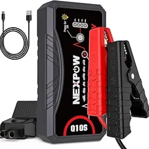 NEXPOW 3000A Car Jump Starter 2025 - Portable Lithium Battery Booster for Gas & Diesel Engines