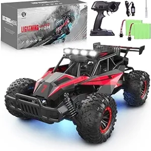 1:16 Scale RC Car 20 Km/h High Speed Remote Control Monster Truck with LED Lights