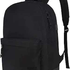 SUPACOOL Laptop Backpack with USB Charging Port - Waterproof Travel & School Backpack