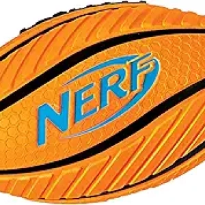 Nerf Kids Foam Football 8.5" - Spiral Grip Mini Soft Ball for Easy Throwing