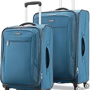 Samsonite Ascella X Softside Expandable 2PC Luggage Set with Spinners | Carry-on & Checked Bag