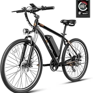 Jasion EB5 750W Electric Bike - 40 Mile Range Mountain E-Bike for Adults
