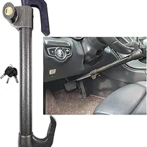 Steering Wheel Lock Anti-Theft Device 33.5in - Universal Car Security