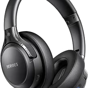 BERIBES Bluetooth Headphones Over Ear - 65H Playtime, 6 EQ Modes, HiFi Stereo