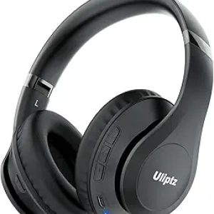 Uliptz Wireless Bluetooth Headphones 65H - HiFi Stereo Over Ear Headsets