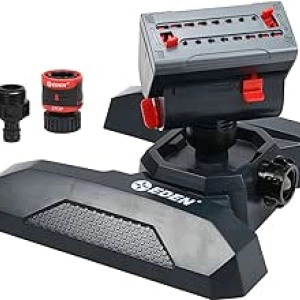 Eden 95124 4-Way Oscillating Sprinkler - 4,069 sq ft Coverage w/ Quick Connect