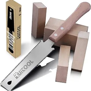 Japanese Hand Saw 6 Inch Double Edge Ryoba SK5 Blade - Professional Woodworking Tool