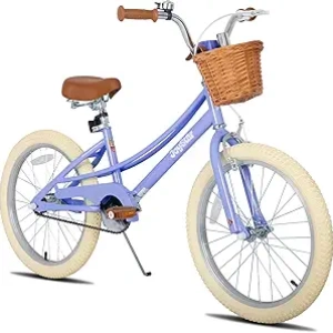 JOYSTAR Girls Bike 12-20 Inch | Retro Kids Bicycle with Training Wheels & Safety Features