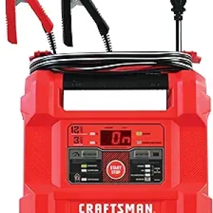 CRAFTSMAN 12A 4-in-1 Car Battery Charger, Maintainer & Tester for 6V/12V