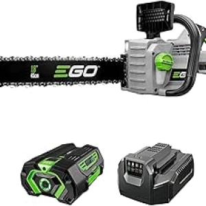EGO POWER+ 18" Cordless Chainsaw - 56V Battery Powered, 45cc Gas Equivalent
