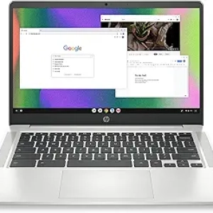 HP Chromebook 14 Laptop - Intel Celeron, 4GB RAM, 64GB Storage, 14" HD Display