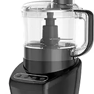 BLACK+DECKER 8-Cup Food Processor with Stainless Steel S-Blade | Easy Assembly